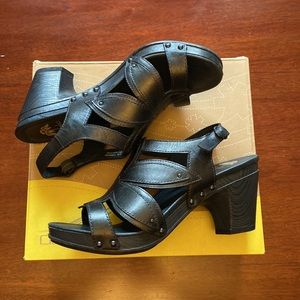 Cute Dansko heeled  sandals. size 39 -- $35